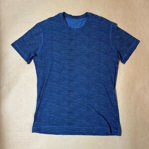 lululemon athletica Deep Blue Men's Short Sleeve Tee